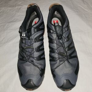 Salomon Men's XA PRO 3D V8 GORE-TEX Gray Athletic Shoes Size 14 Is Used